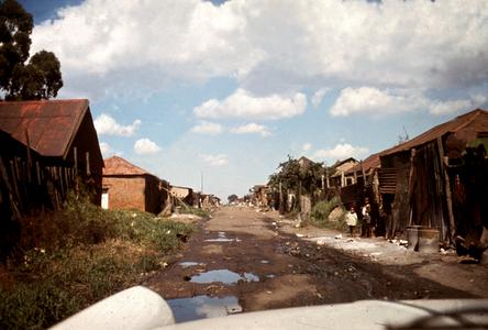 Slum Area in Soweto, Johannesburg