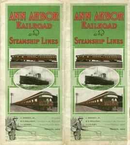 Ann Arbor Railroad and Steamship Lines 1911