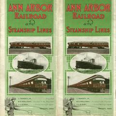 Ann Arbor Railroad and Steamship Lines 1911