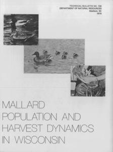Mallard population and harvest dynamics in Wisconsin