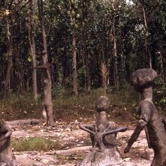 Osun Shrine statues