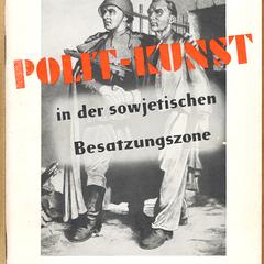 Polit-Kunst in der Sowjetischen Besatzungszone; "III. Deutsche Kunstausstellung 1953" Dresden.