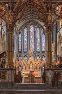 Worcester Cathedral interior Lady Chapel and Chancel
