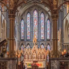 Worcester Cathedral interior Lady Chapel and Chancel