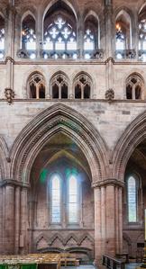 Carlisle Cathedral interior choir north wall