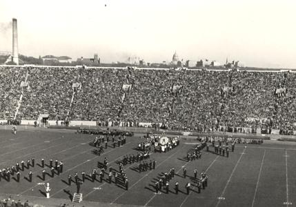 Band on Camp Randall field