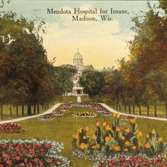 Mendota Hospital for Insane. Madison, Wisconsin