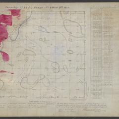 [Public Land Survey System map: Wisconsin Township 23 North, Range 02 West]