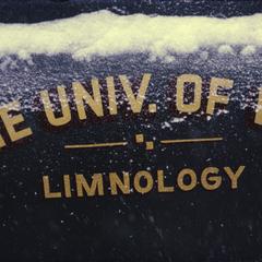 UW Limnology logo on truck door