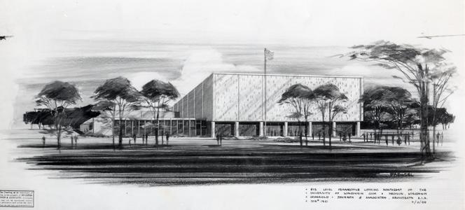 Drawing of New Gymnasium