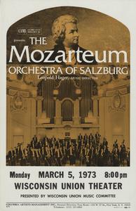 The Mozarteum Orchestra concert poster