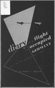 Diary of a flight to occupied Germany, July 20 to August 27, 1945.