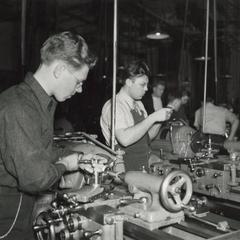 School of Industrial Technology machine shop