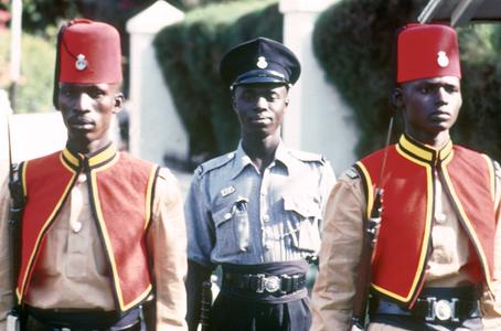 The Gambian National Guardsmen