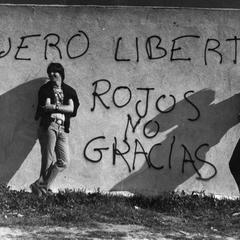 Spanish right-wing graffiti