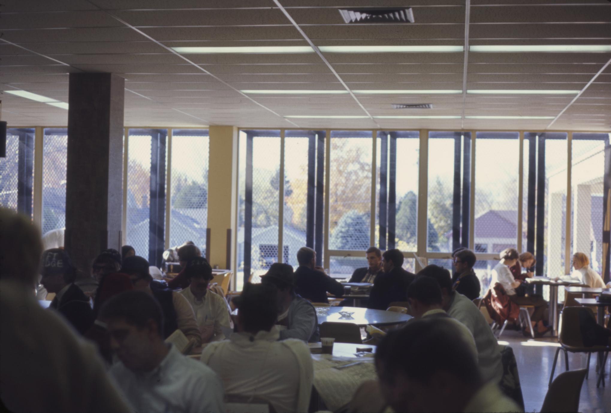 Campus food service in the 1960s