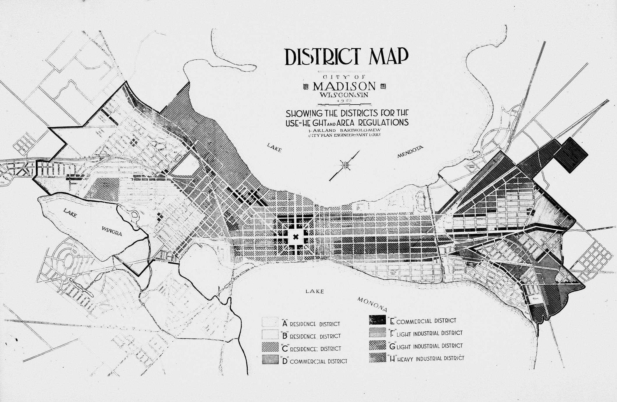 Downtown Madison map