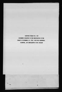Ratified treaty no. 218, Documents relating to the negotiation of the treaty of November 30, 1836, with the Wahpekute, Sisseton, and Mdewakanton Sioux Indians