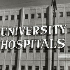 University Hospitals sign