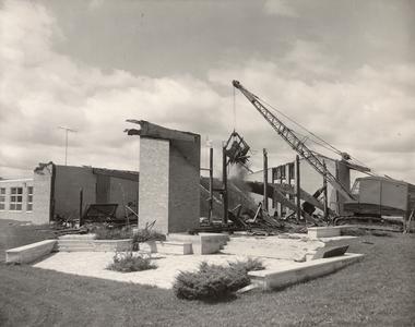 After the fire, Manitowoc, Fall 1965