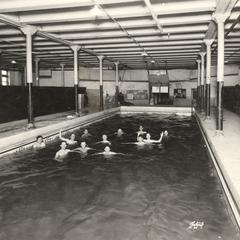 Men in the Armory Pool