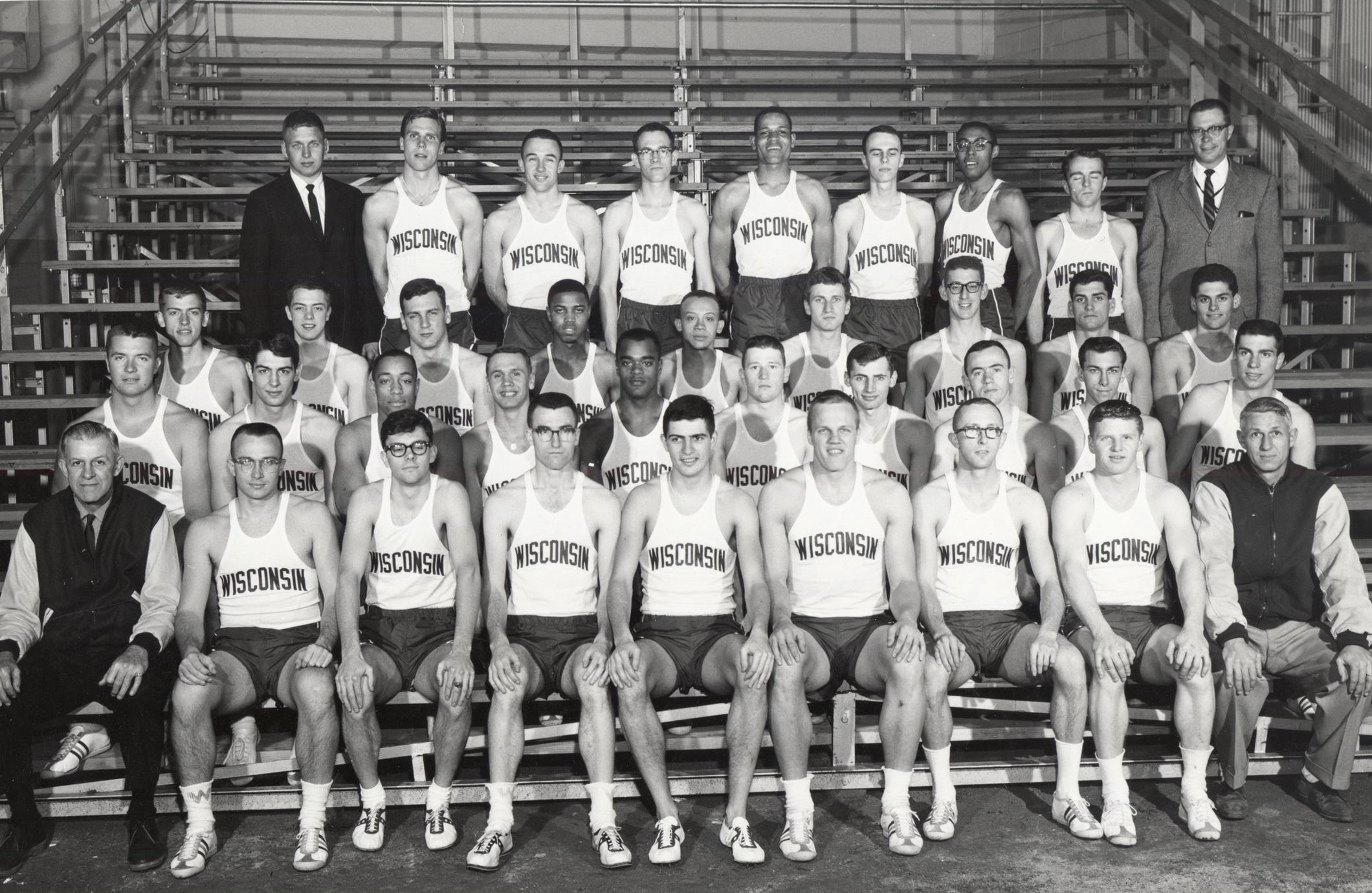 ‎1963 indoor track team - UWDC - UW-Madison Libraries