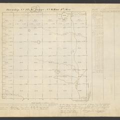 [Public Land Survey System map: Wisconsin Township 17 North, Range 08 East]