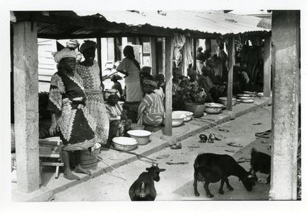 Maize sellers at the Ijebu-Ijesha market