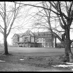Pennoyer Sanitarium from east through trees