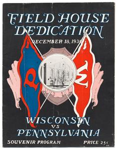 Field House dedication program, 1930