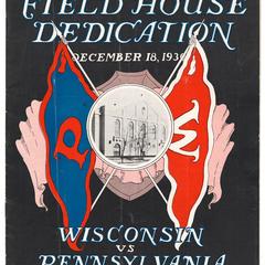 Field House dedication program, 1930