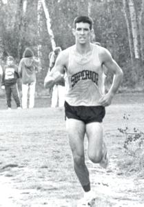 Cross country runner Charles Sanderson