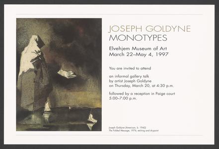 Joseph Goldyne Monotypes