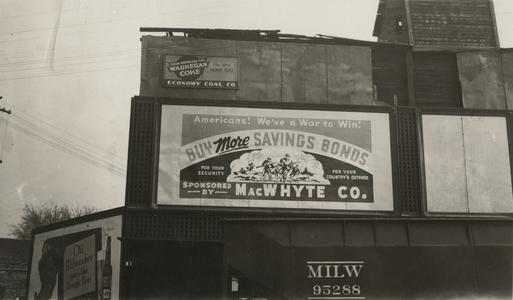 MacWhyte World War II billboard
