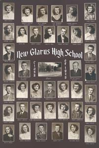 1949 New Glarus High School graduating class