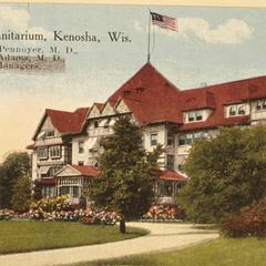 Pennoyer Sanitarium. Kenosha, Wisconsin