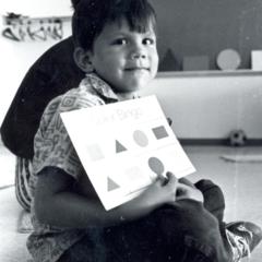 Child from Fond du Lac Ojibwe School at Teacher Education Program