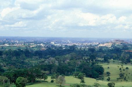 View of Yaounde from Mont Febe
