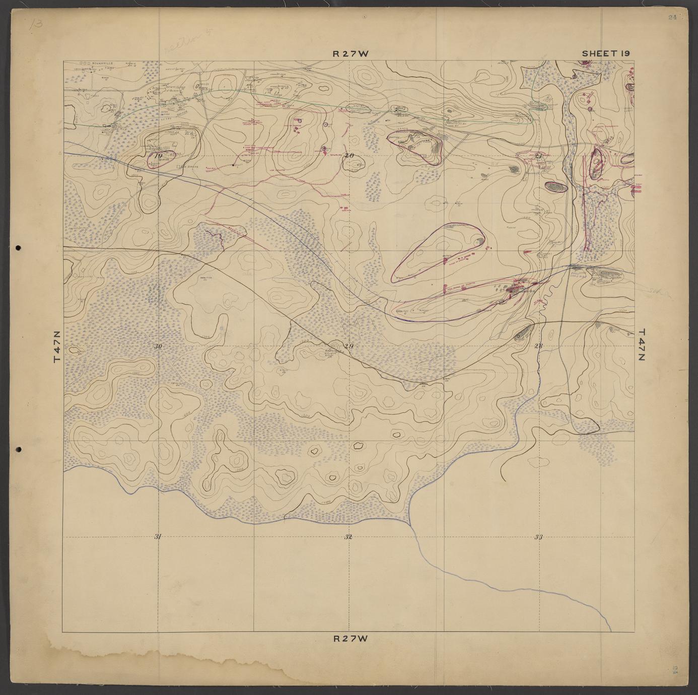 ‎Geological map of area south of Ishpeming (Marquette County, Michigan