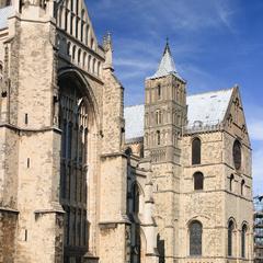 Canterbury Cathedral southwest and southeast transepts