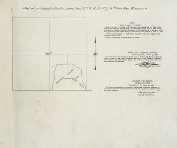 [Public Land Survey System map: Wisconsin Township 04 North, Range 17 East]