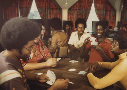Playing cards in Pop's Club