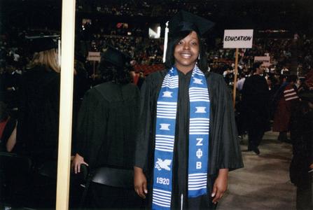 Tamara Middleton at 2006 graduation