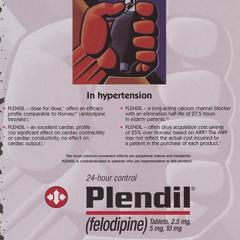 Plendil advertisement
