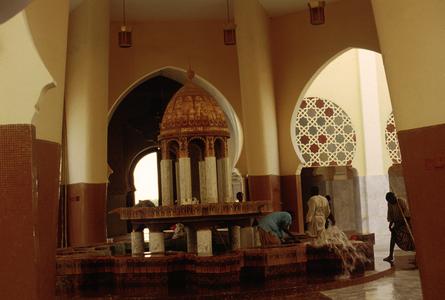 Interior of Mosque at Touba