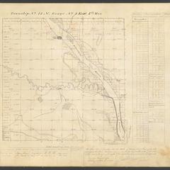 [Public Land Survey System map: Wisconsin Township 15 North, Range 05 East]