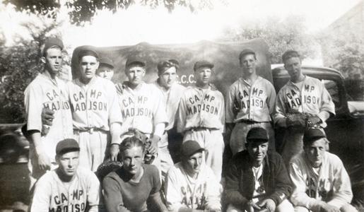 CCC baseball team in uniform