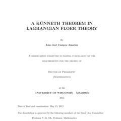 A Künneth theorem in Lagrangian Floer theory