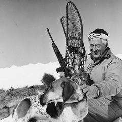 Governor Knowles coyote hunting