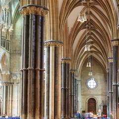 Lincoln Cathedral nave north aisle